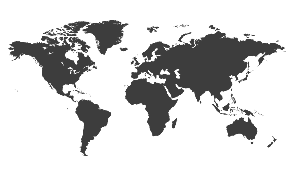 World map highlighting eArziki's operating countries.